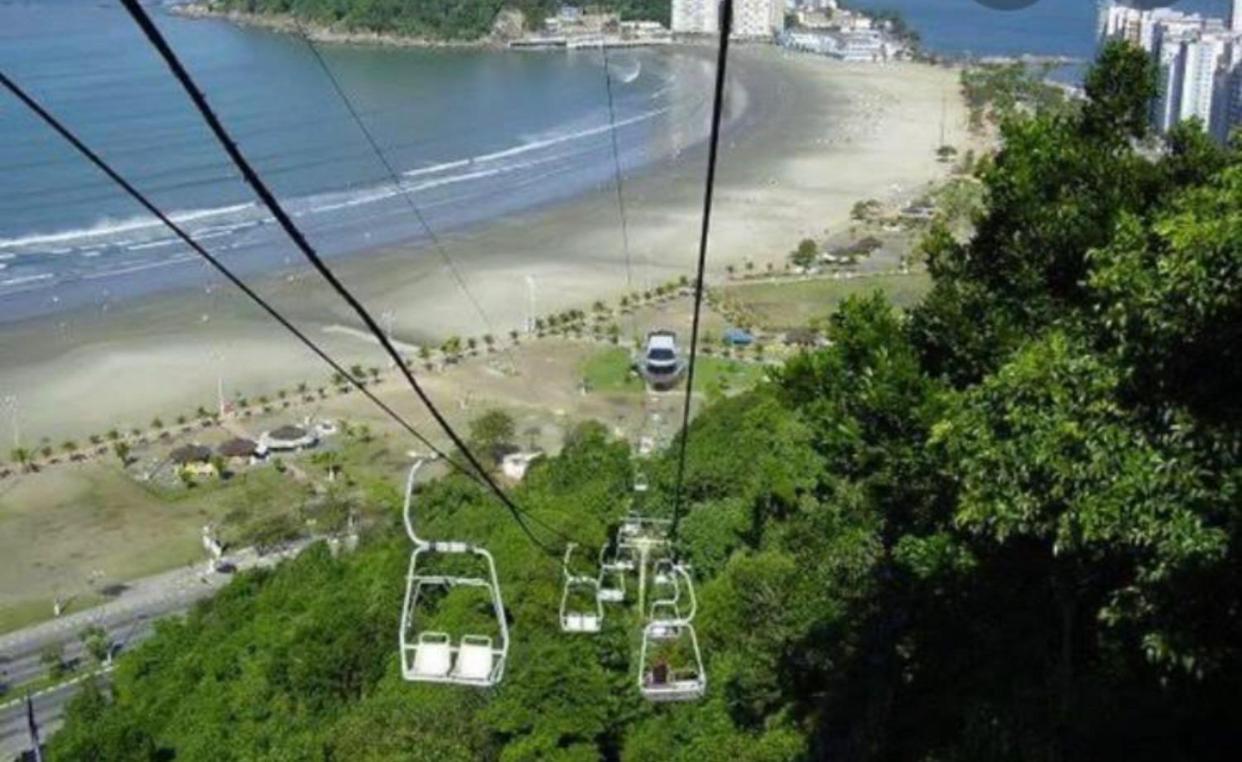São VicenteSeu Ap Na Praia公寓 外观 照片